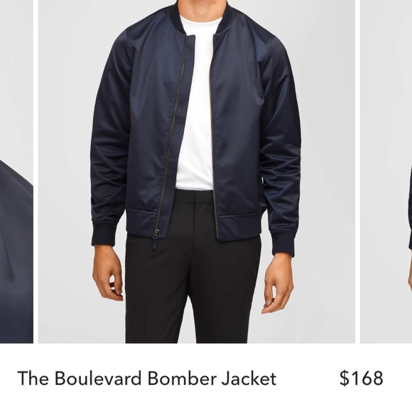 bonobos boulevard bomber jacket